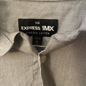 Express mens dress shirts Slim Large